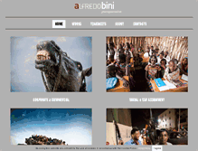 Tablet Screenshot of alfredobini.com